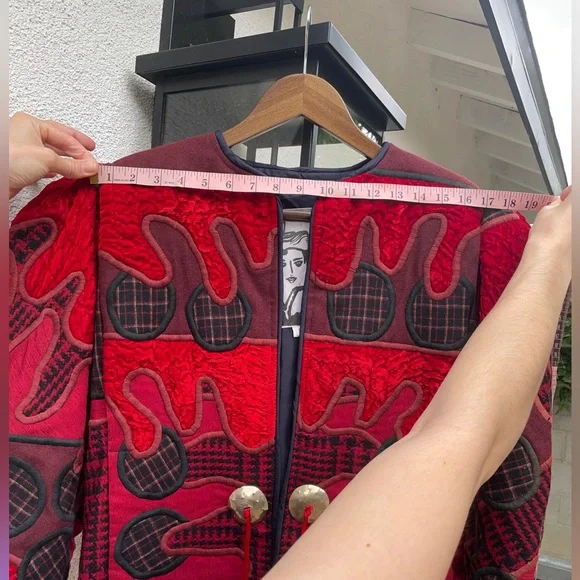 Judith Roberts Patchwork Western Jacket - Picture 5 of 12